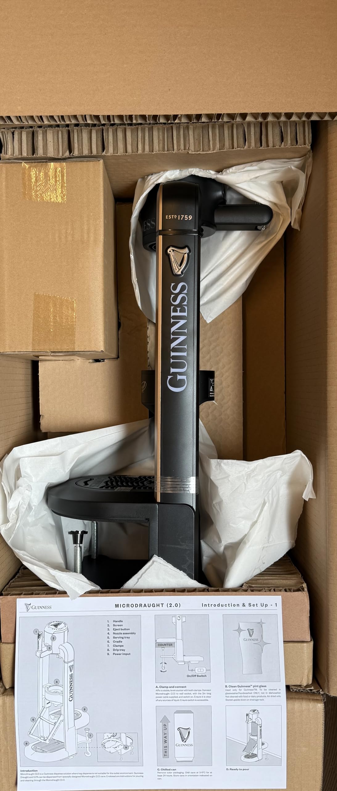 GUINNESS ディスペンサー Guinness Surger Unit New by Guinness : Amazon.ca: Toys & Games